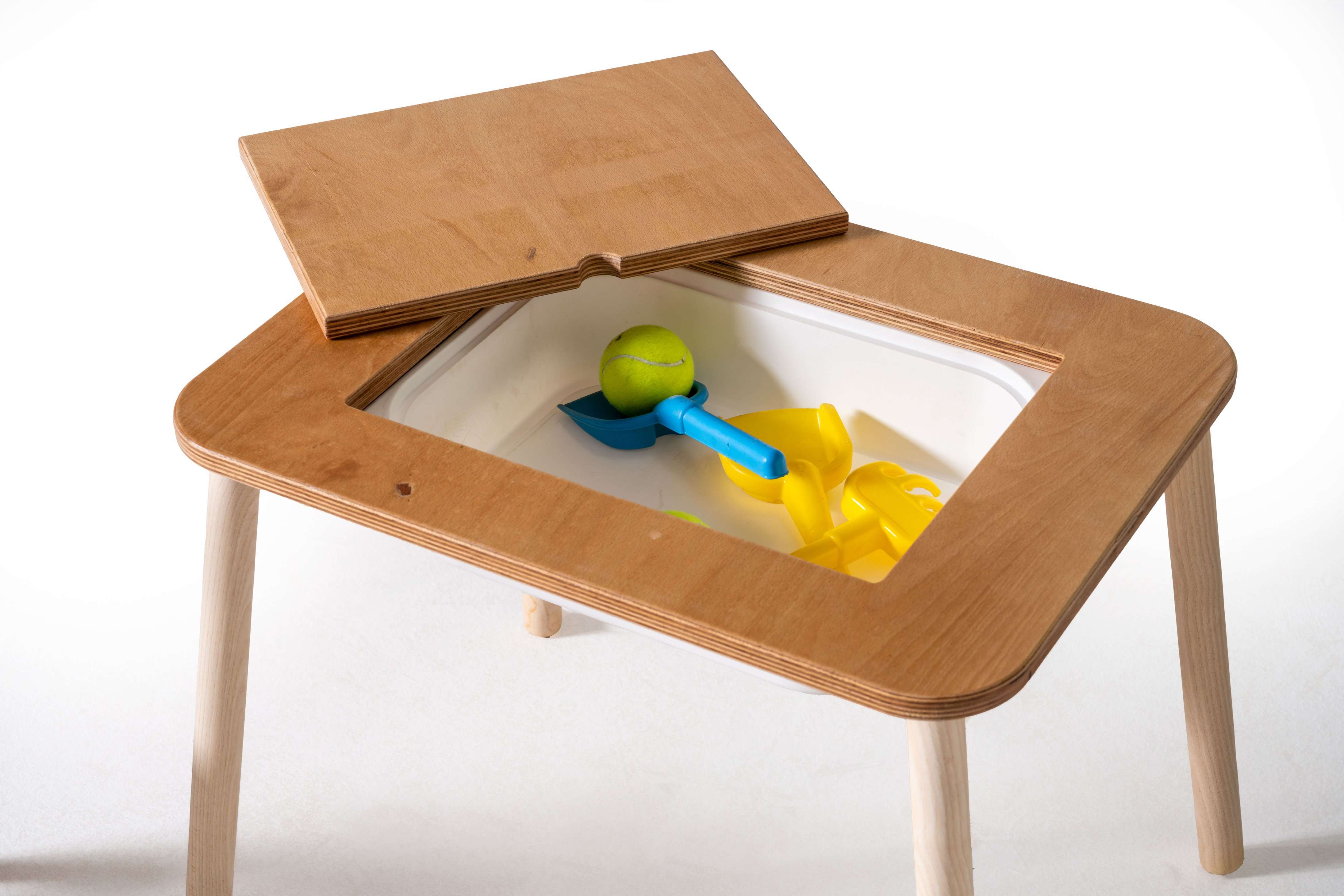 Montessori Hazneli Çocuk Aktivite Masası ve Sandalye Deer Montessori Hazneli Çocuk Aktivite Masası ve Sandalye Deer